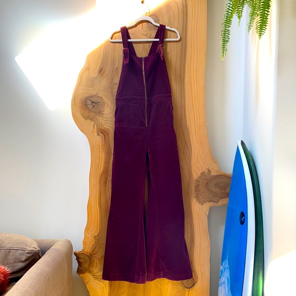 ROLLA’S Eastcoast Flare Corduroy Overalls